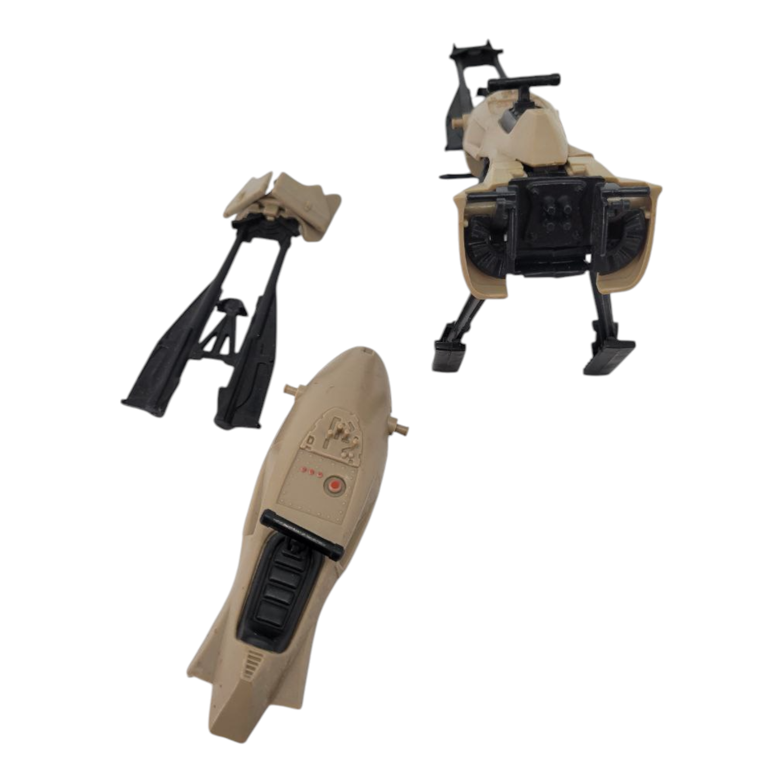 Kenner Star Wars 1983 Speeder Bike Vehicle Vintage Original ROTJ For Parts