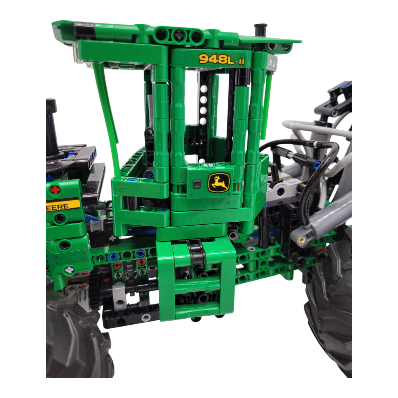 LEGO Technic John Deere 948L-II Skidder 42157 For Parts Only