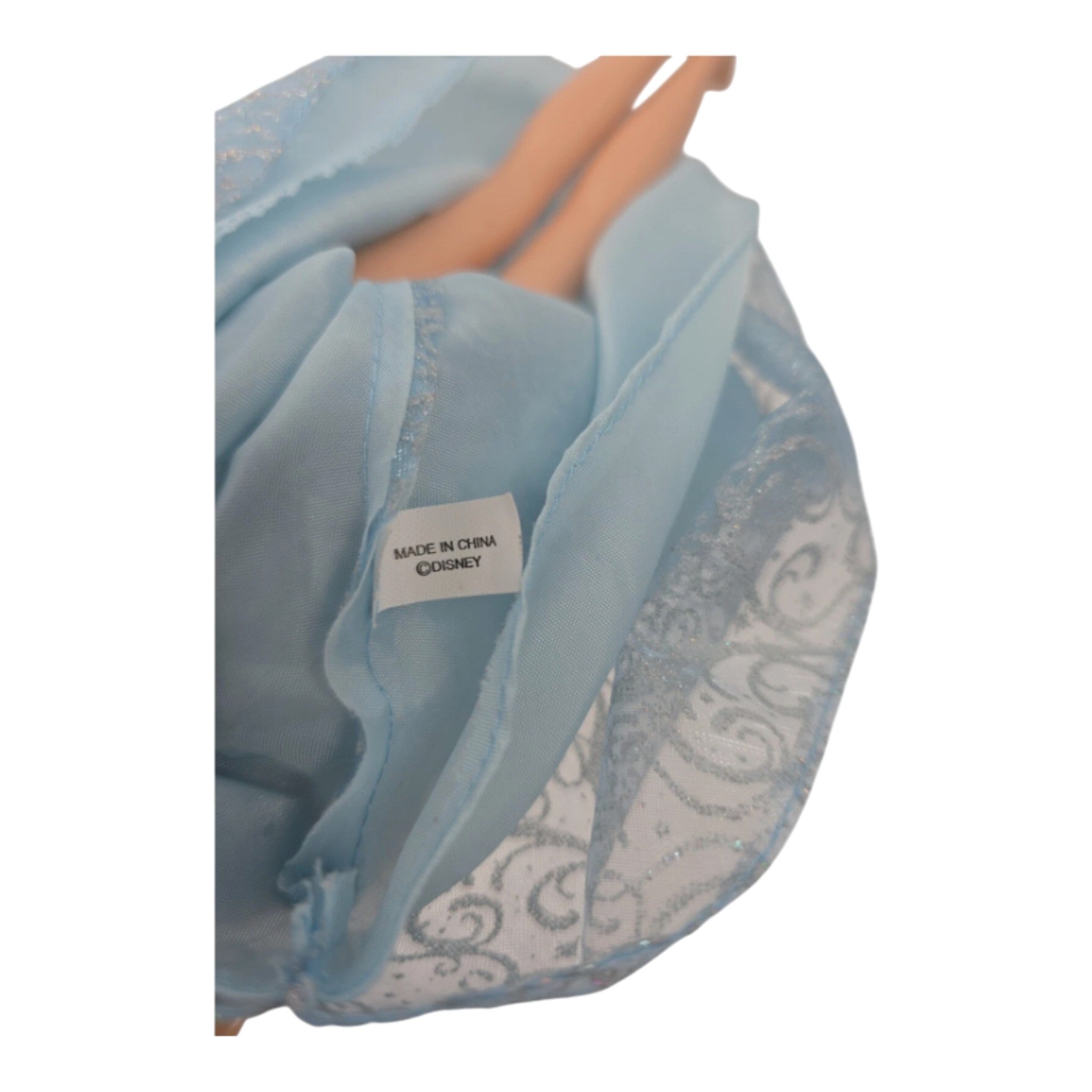 Disney Cinderella Princess Fashion Doll Blue Dress Blonde Hair with headband