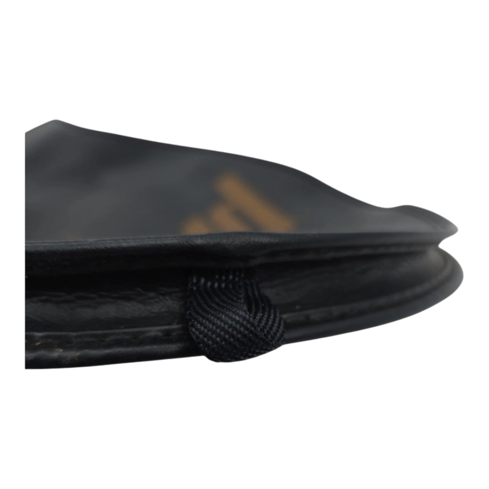 Prince Pro Vintage Tennis Racquet Cover Black with Gold Logo Cover Only