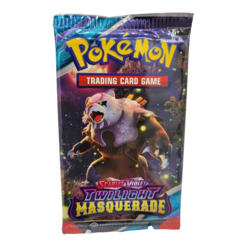 Pokemon Scarlet and Violet Twilight Masquerade Booster 4 Pack