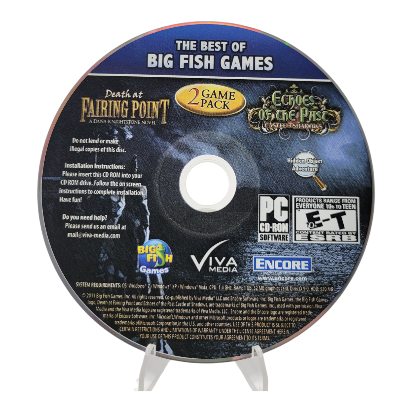 The Best of Big Fish Games 2 Game Pack 2011