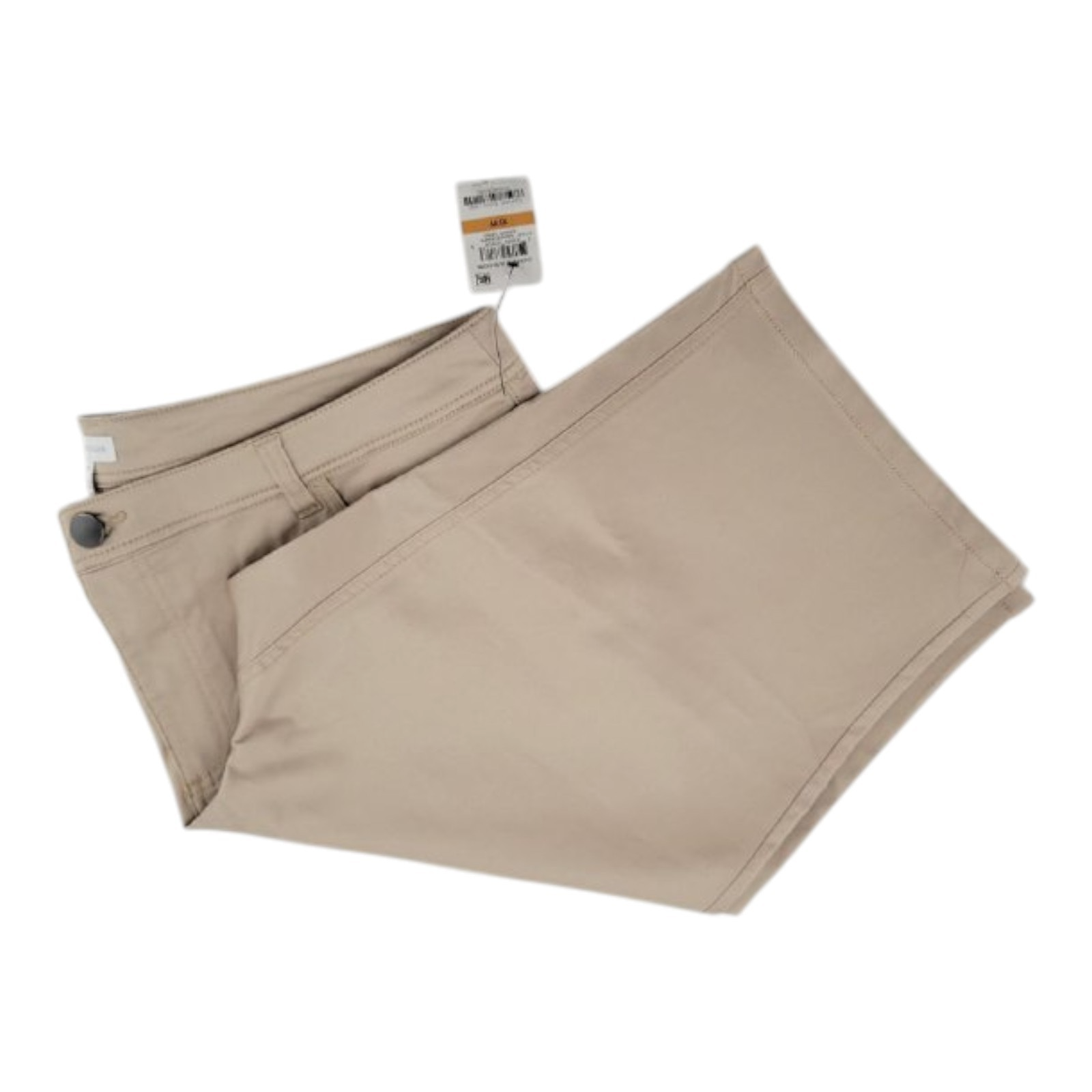 Charter Club Women's Stretch Shorts 16W Beige Sugar Sand Casual Wear