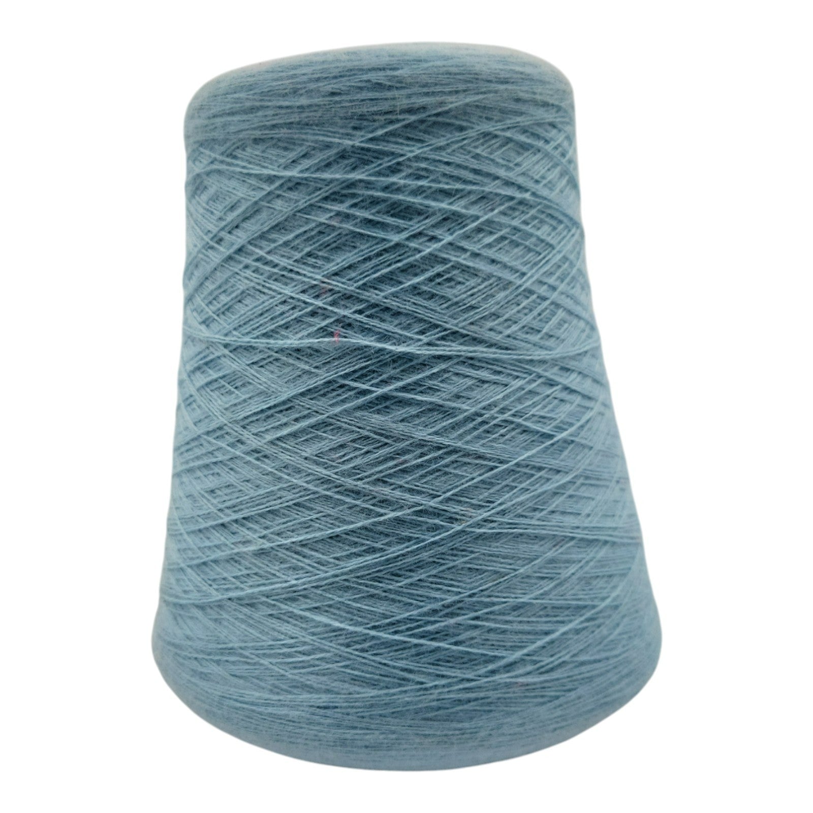 Vintage 1980s Templon Pow Blue Yarn Cone 2/30