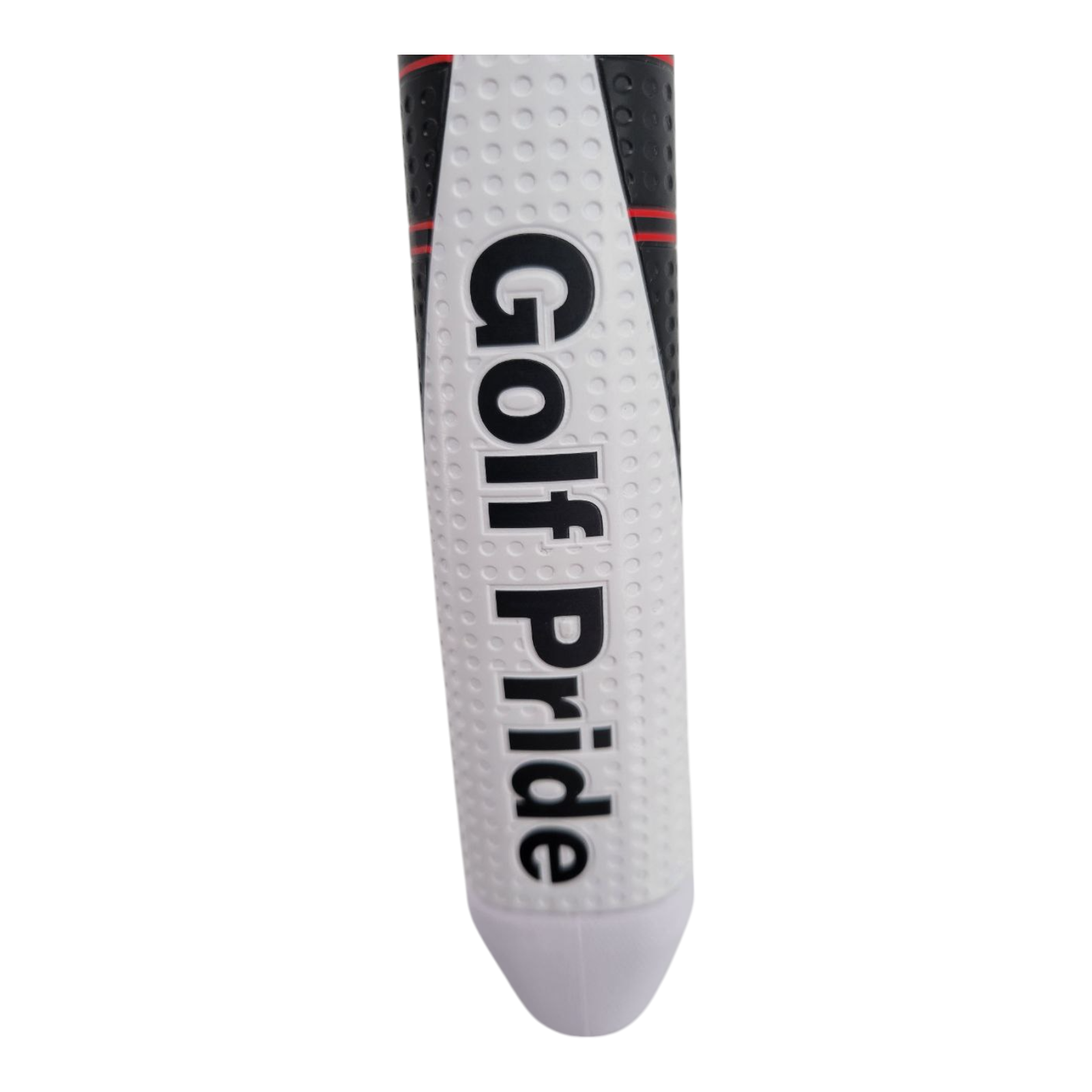 Golf Pride Reverse Taper Pistol Large Putter Grip White Black Red