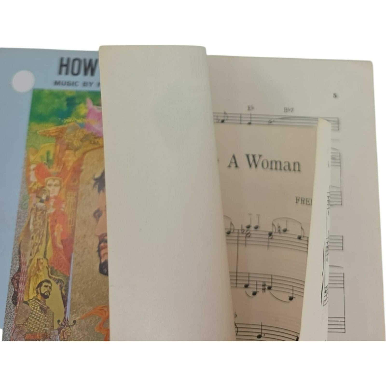 Vintage 1967 Camelot Sheet Music How To Handle A Woman by Frederick Loewe