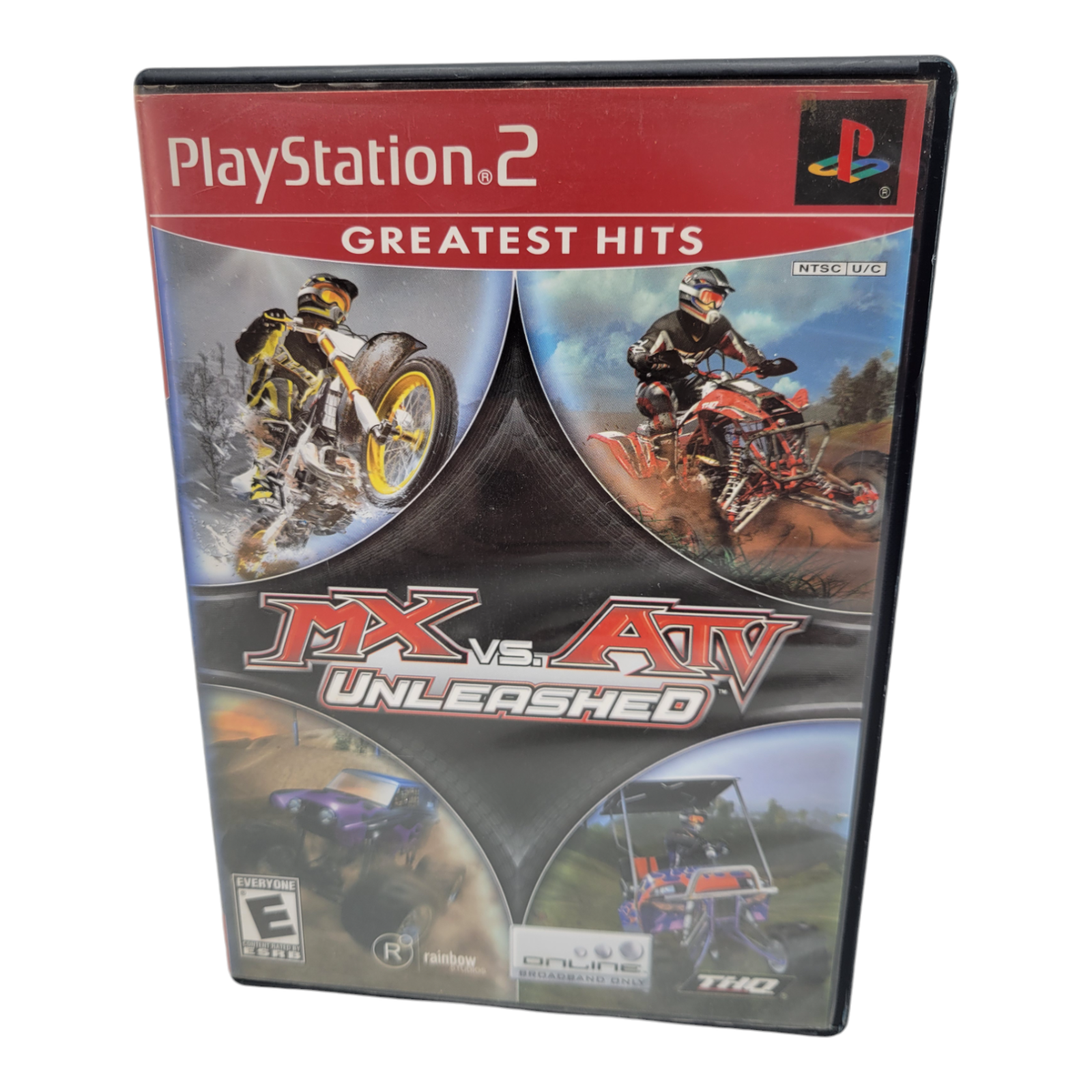 THQ MX vs ATV Unleashed PlayStation 2 PS2 Greatest Hits 2005