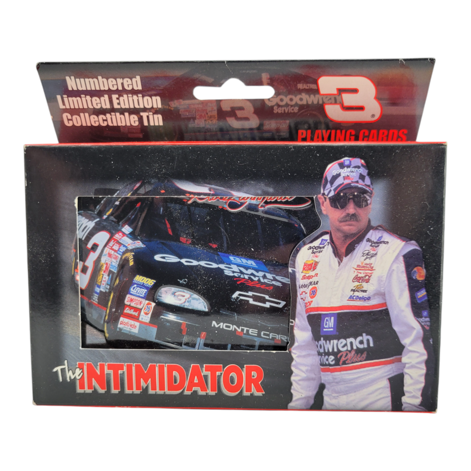 Dale Earnhardt Nascar The Intimidator Limited Edition Playing Cards 2 Deck Set