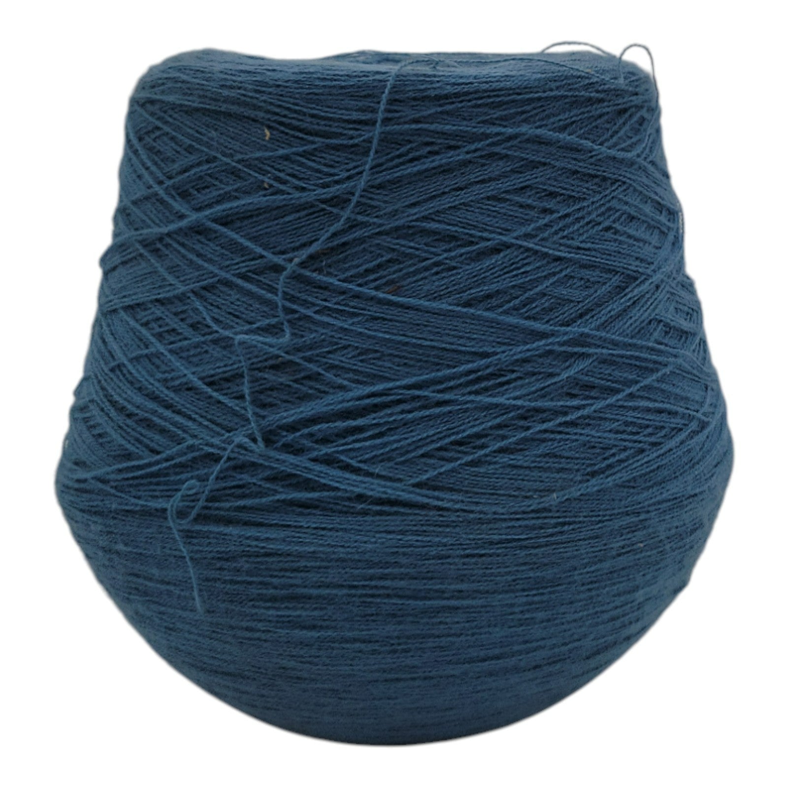 Vintage Phoenix Dye Works Acrylic Yarn Cone Blue 2/24