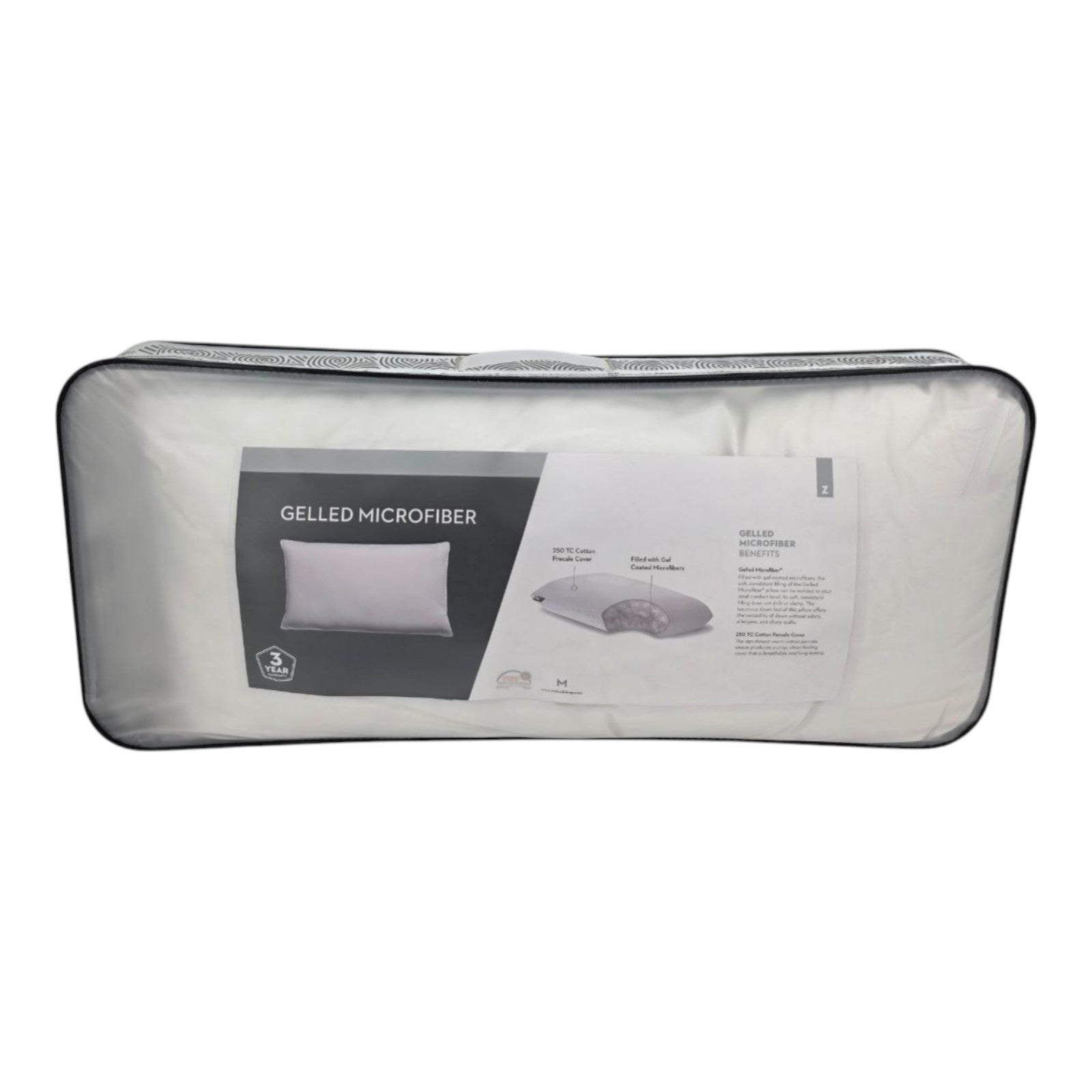 Z by Malouf Gelled Microfiber King Pillow Down Alternative 250TC