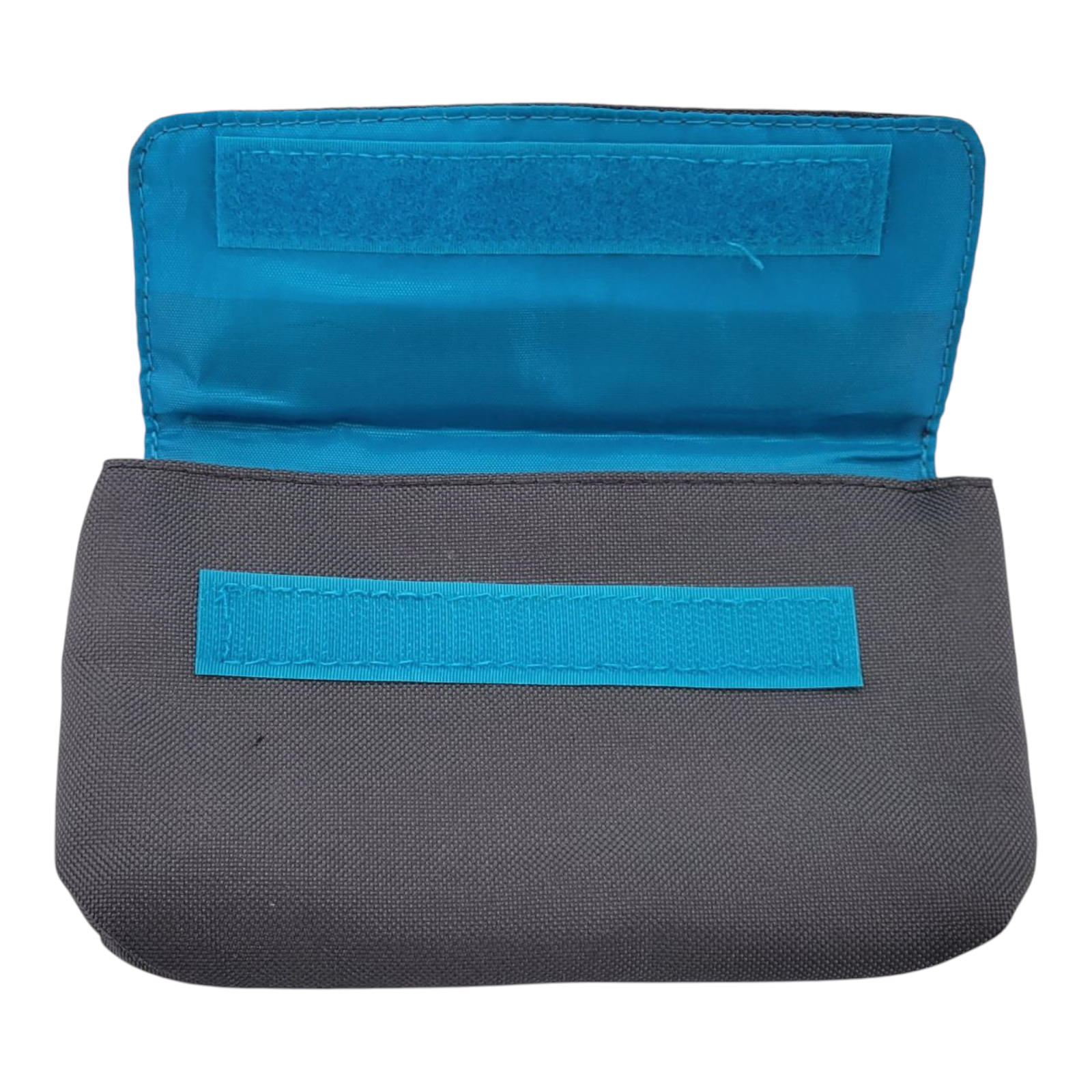 Nintendo 3DS XL Gray Hook and Loop Closure Soft Carrying Pouch Case