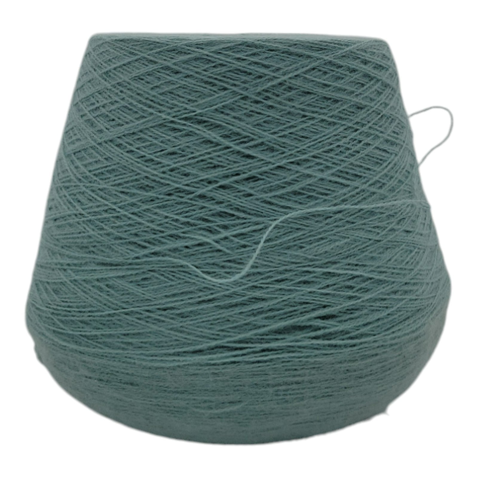 Vintage Spectrell Misty Turquoise Yarn Cone 2/24