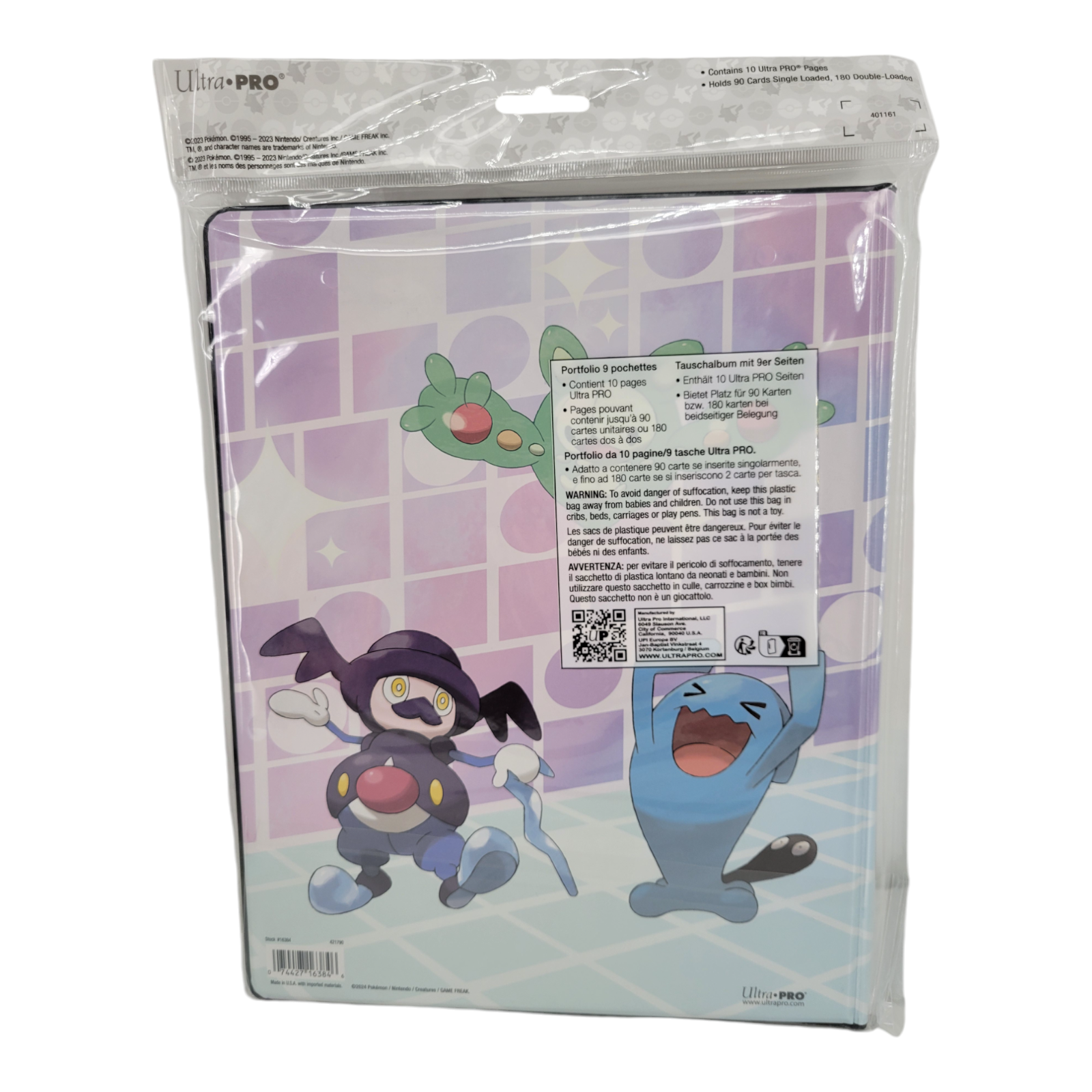 Ultra PRO Pokémon Gallery Series Trick Room 9 Pocket Portfolio Gardevoir Design