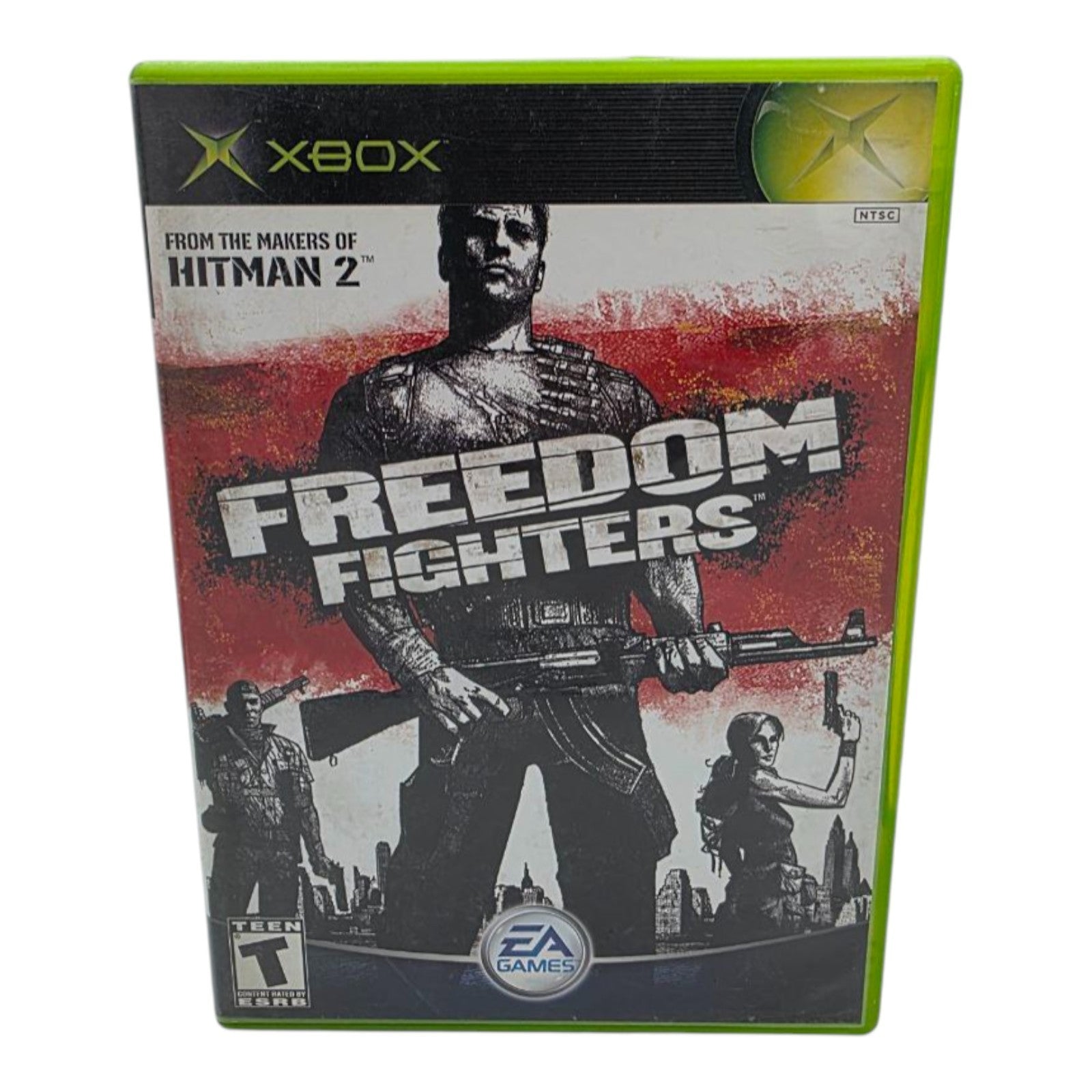 Xbox Freedom Fighters 2003 Complete EA Games Tested Manual Included