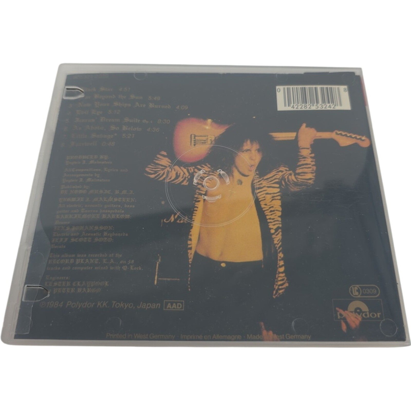 Yngwie J. Malmsteen’s Rising Force Rising Force 1984 Polydor CD Germany