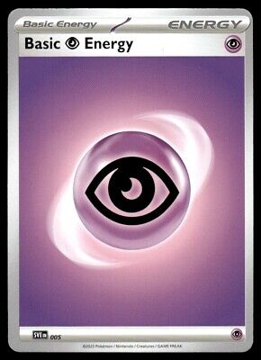 Pokemon 2023 Scarlet & Violet 151 Basic Psychic Energy Near Mint Card