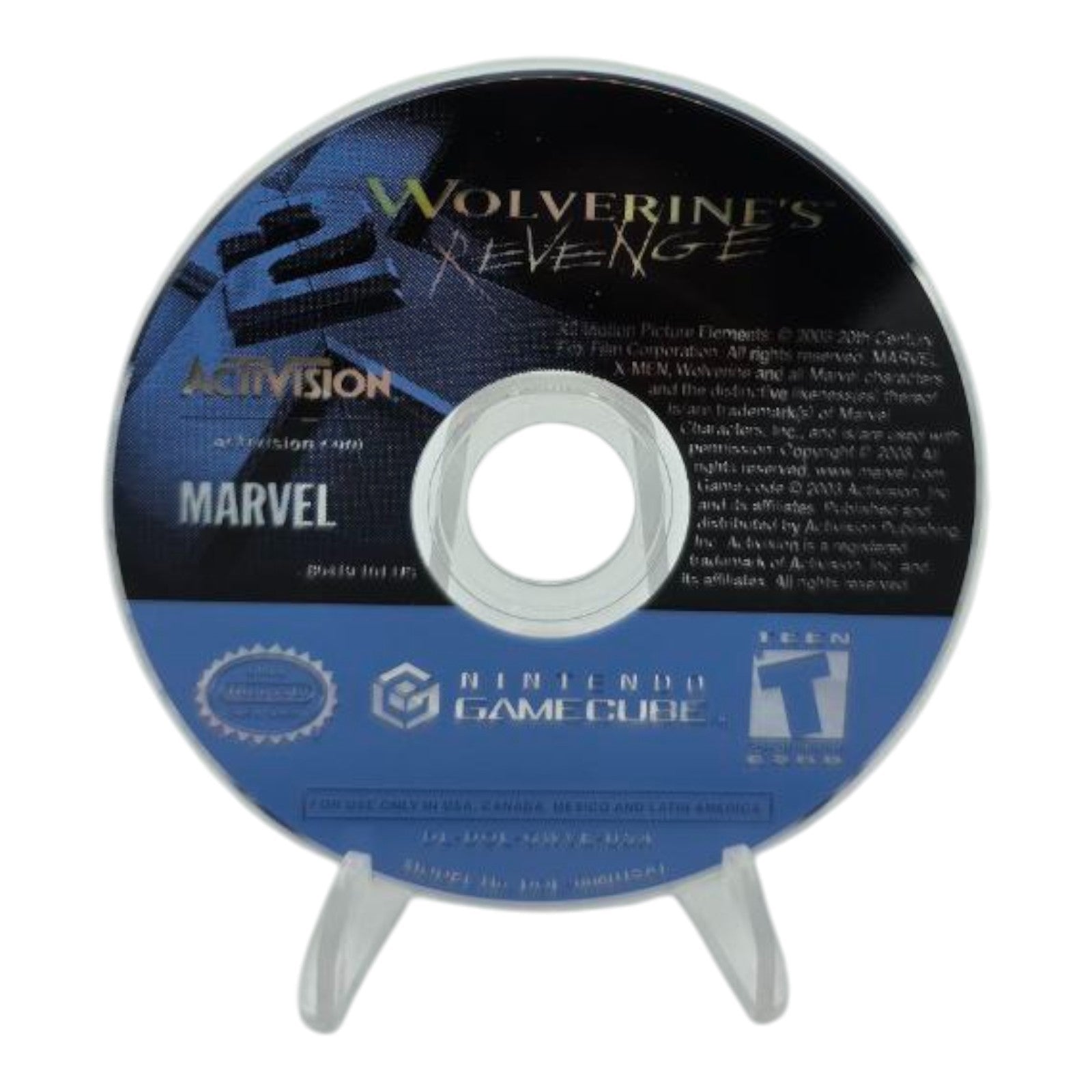 X2 Wolverines Revenge Nintendo GameCube Complete with Manual Tested 2003