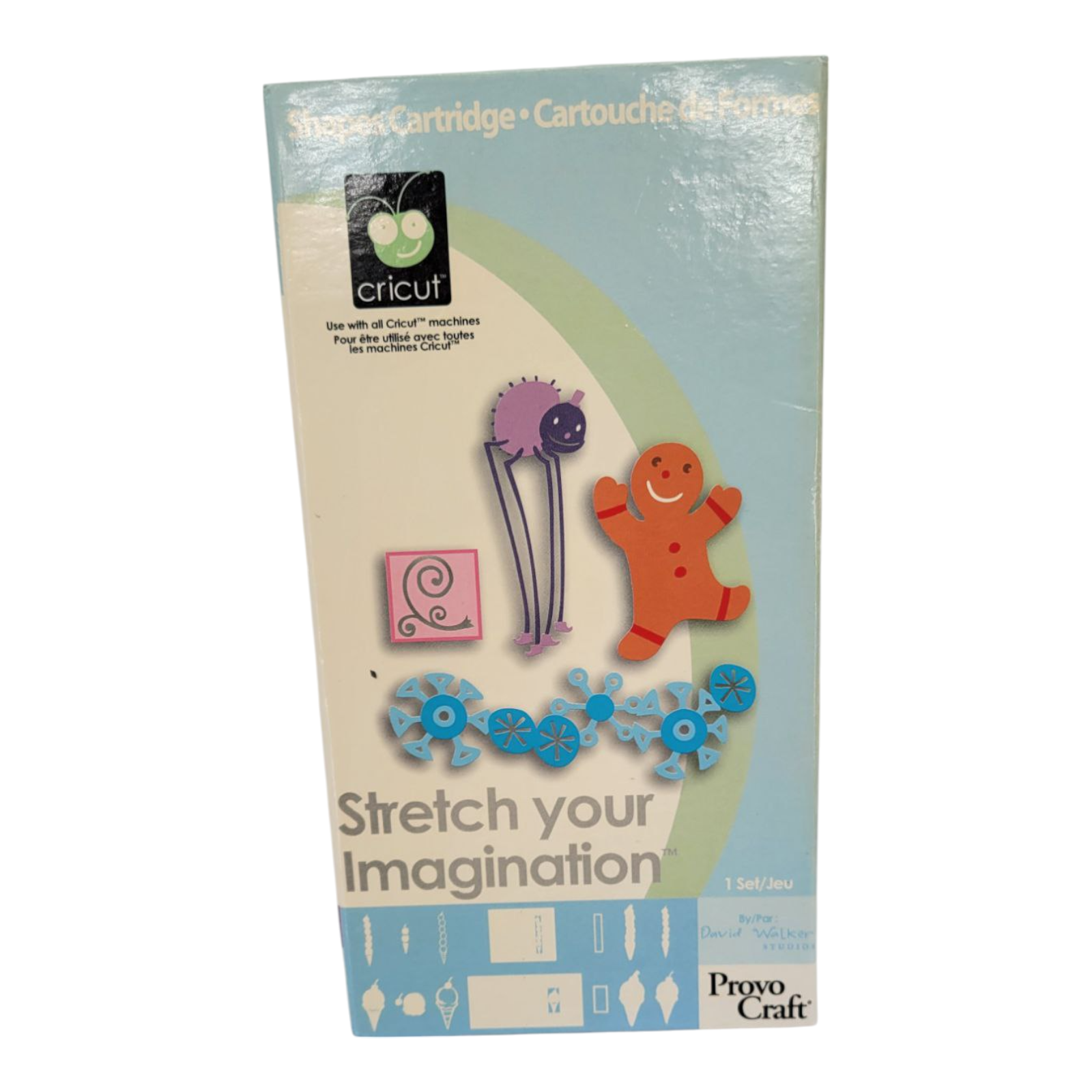 Cricut Cartridge Stretch Your Imagination by Provo Craft 290422 Seasons Shapes