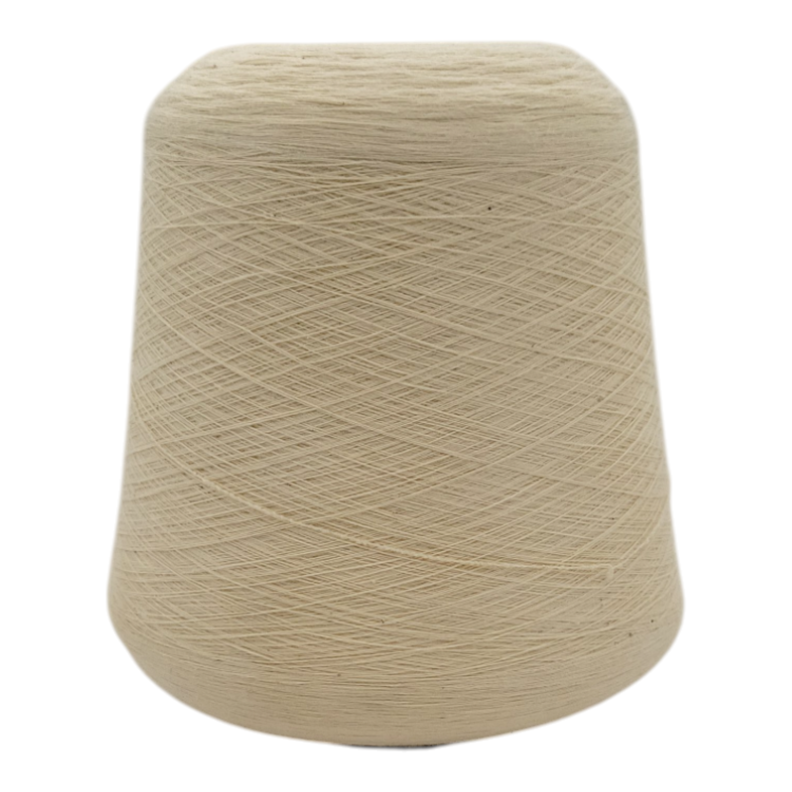 20/1 Beige CF & 70 Denier Lycra Yarn Cone Lot #1324