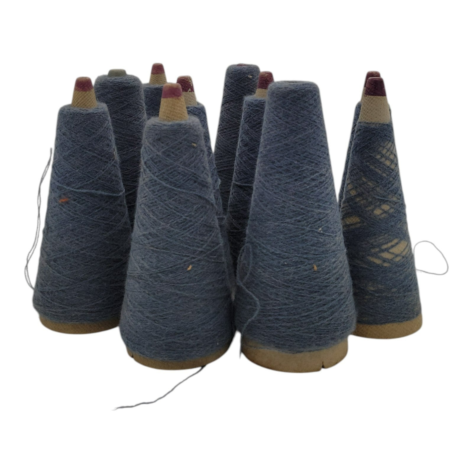 Vintage Templon 2/24 Sealskin Header Acrylic Cone Yarn Lot of 10