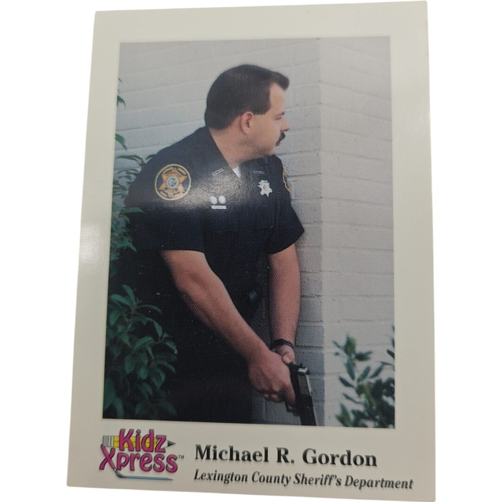 Police Baseball Cards Lot of 4