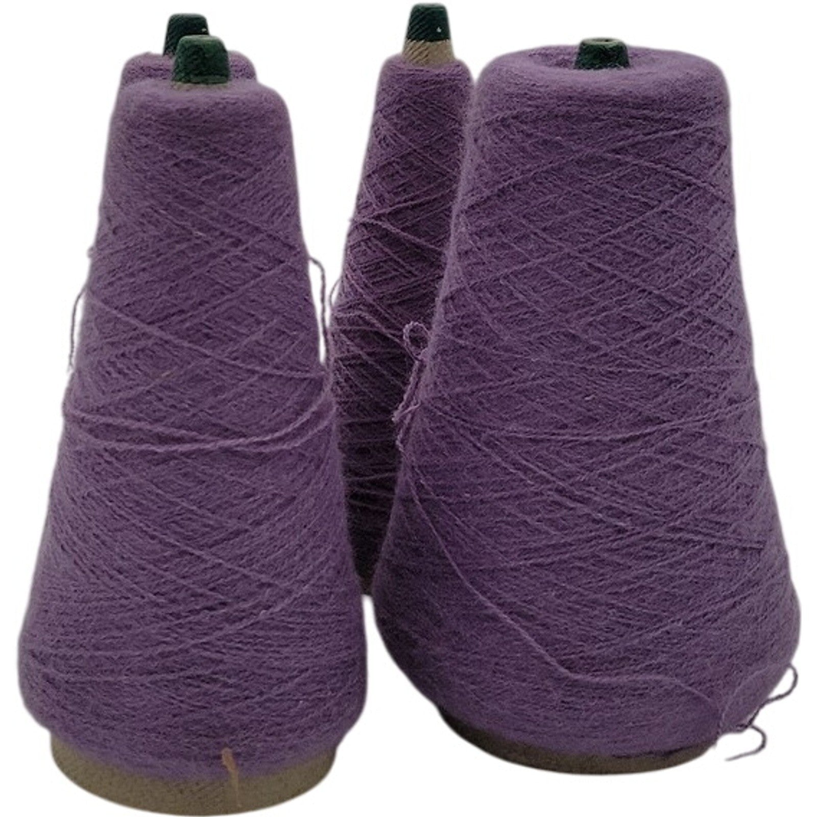 Vintage Templon Lavender Heather 2/24 Nylon Blend Weaving Knitting Yarn Lot of 4