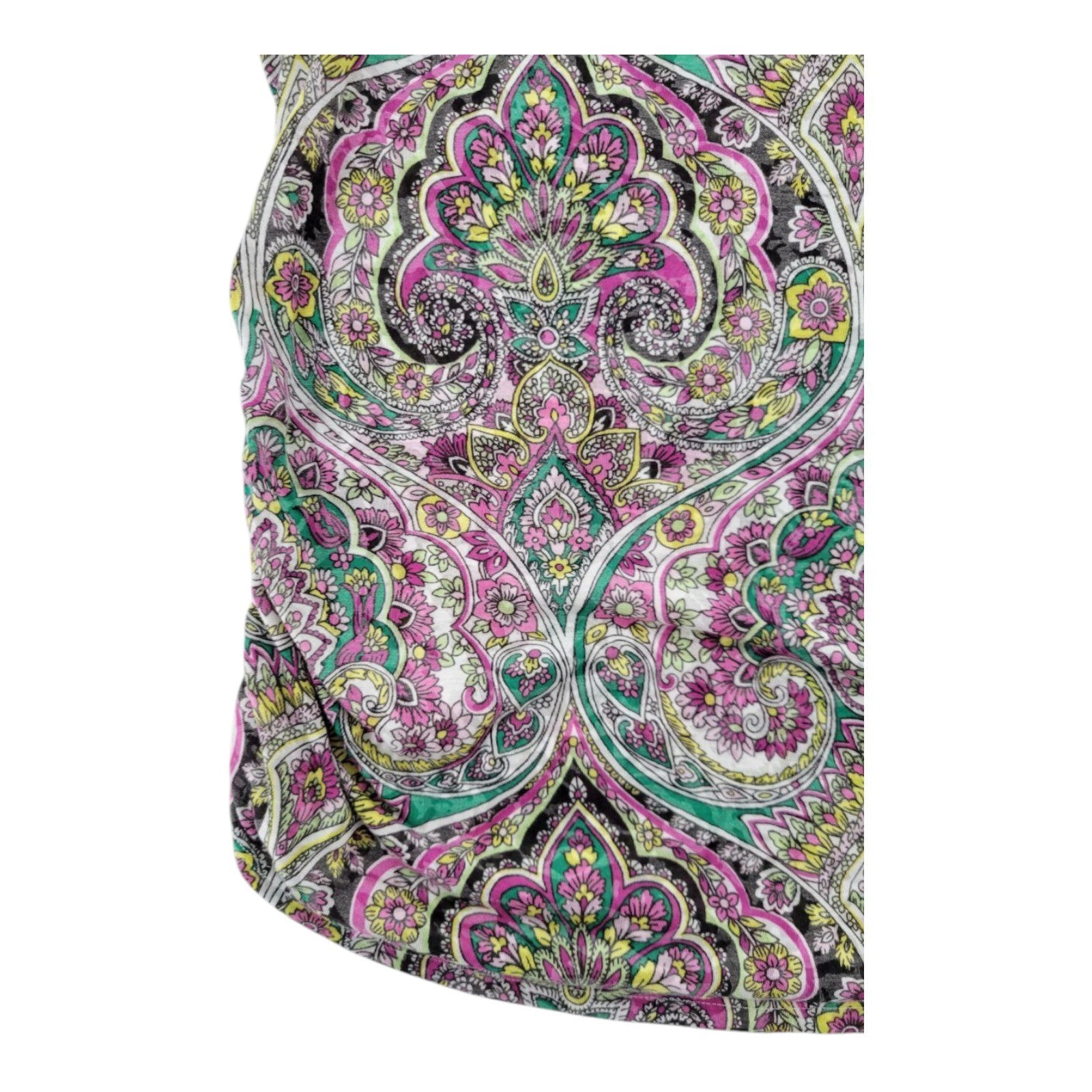 INC International Concepts Women's Plus Top 2X Opulent Paisley Stretch