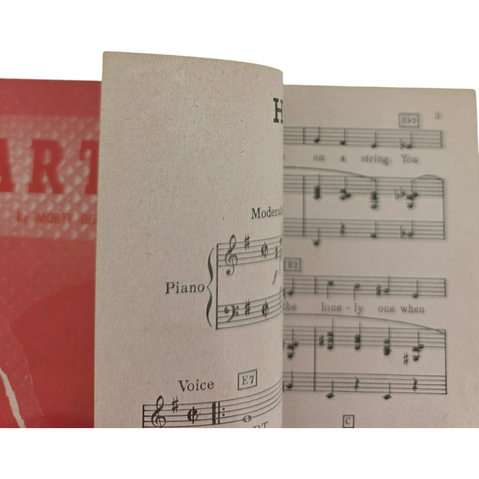 Vintage 1948 Heartbreaker Piano by Berk, Capano, Freedman Sheet Music