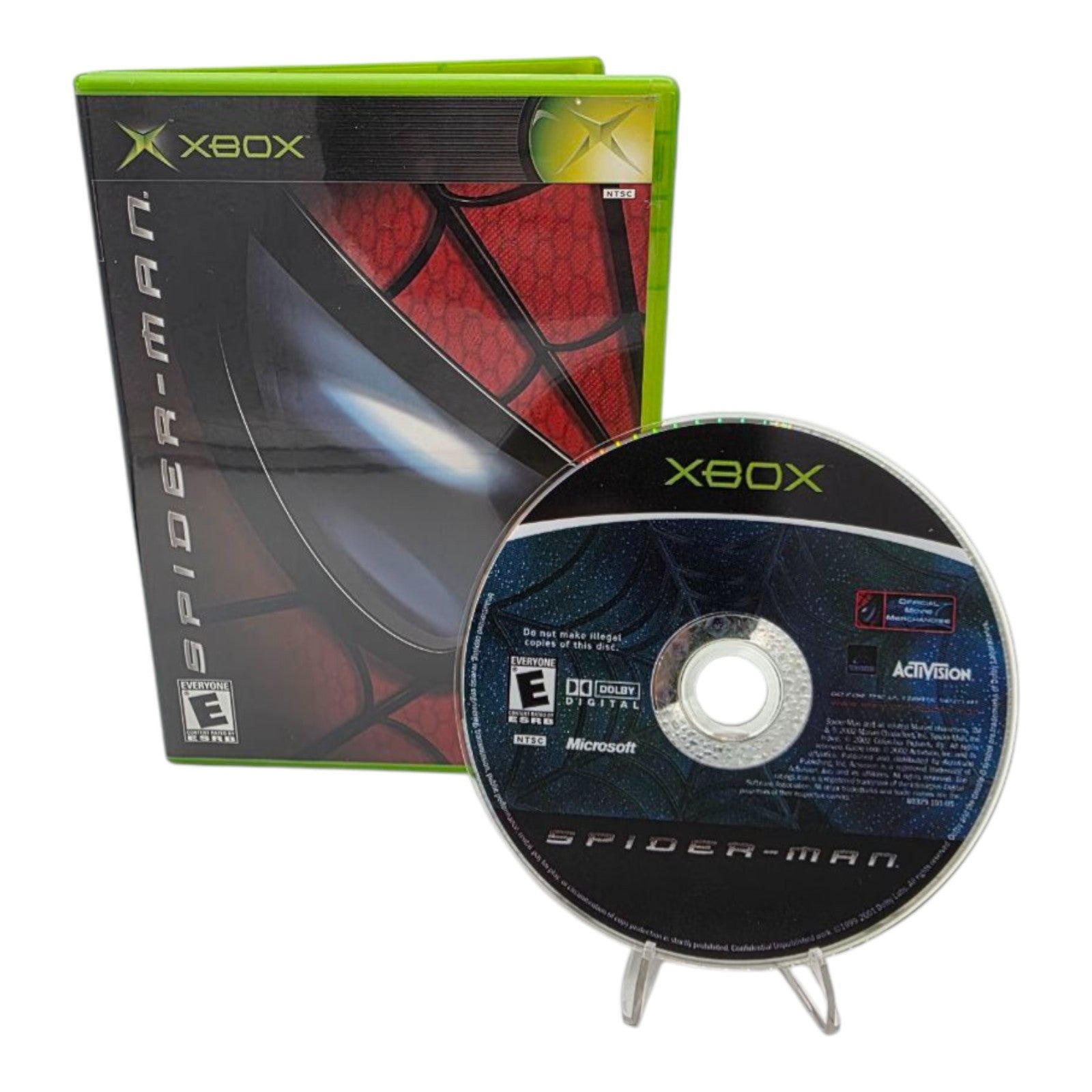 Spider Man Xbox Original 2002 Game Complete Tested No Manual