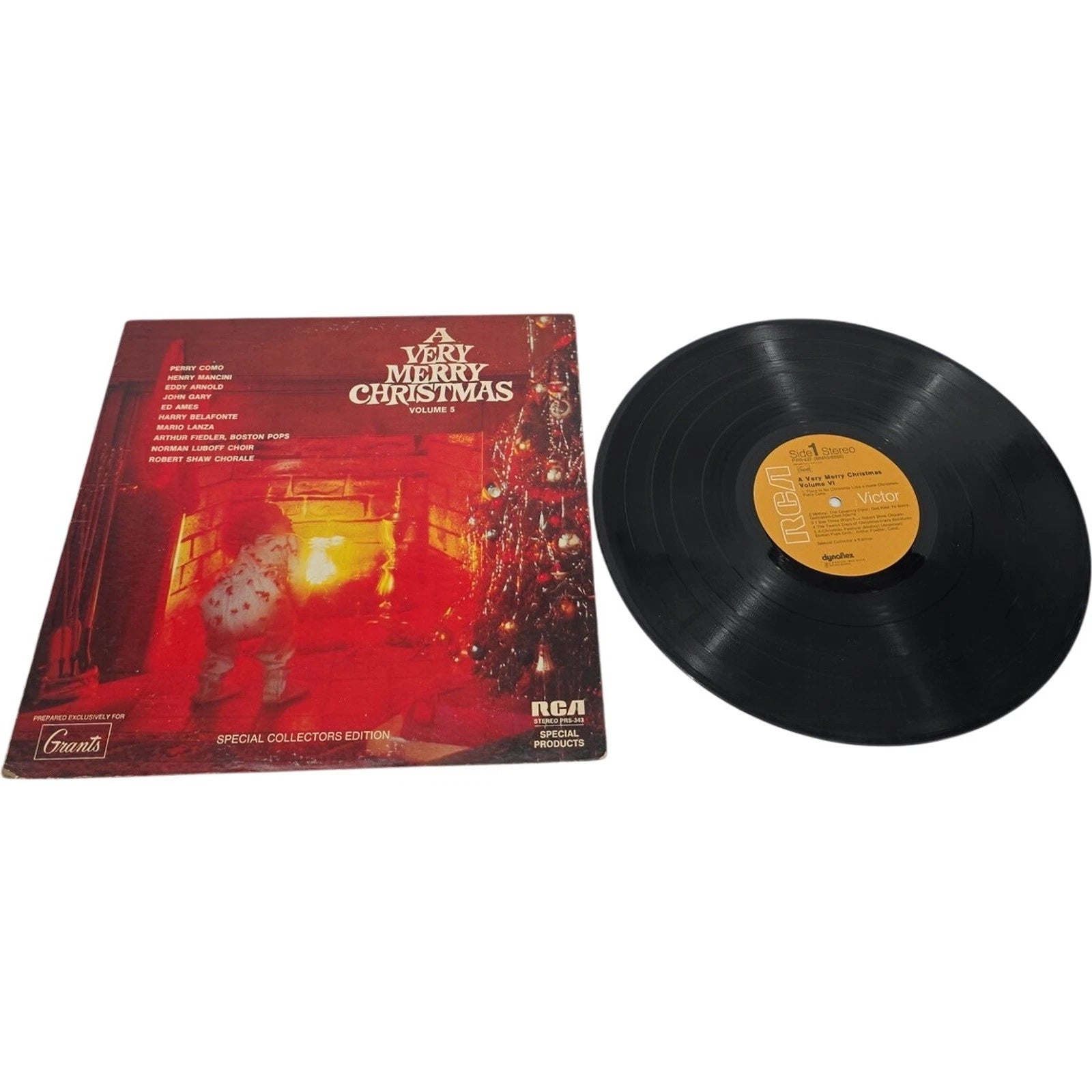 Various Artists A Very Merry Christmas Volume 5 Vinyl LP 1971 Special Collectors