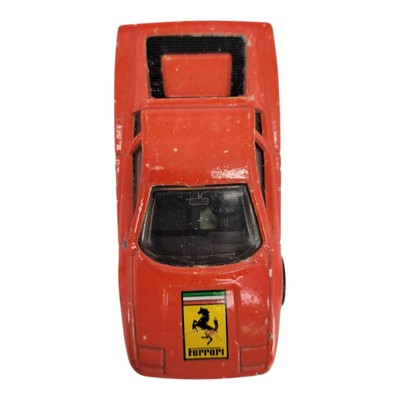 1986 Matchbox Red Ferrari Testarossa and 1981 Matchbox Ferrari 308 GTB