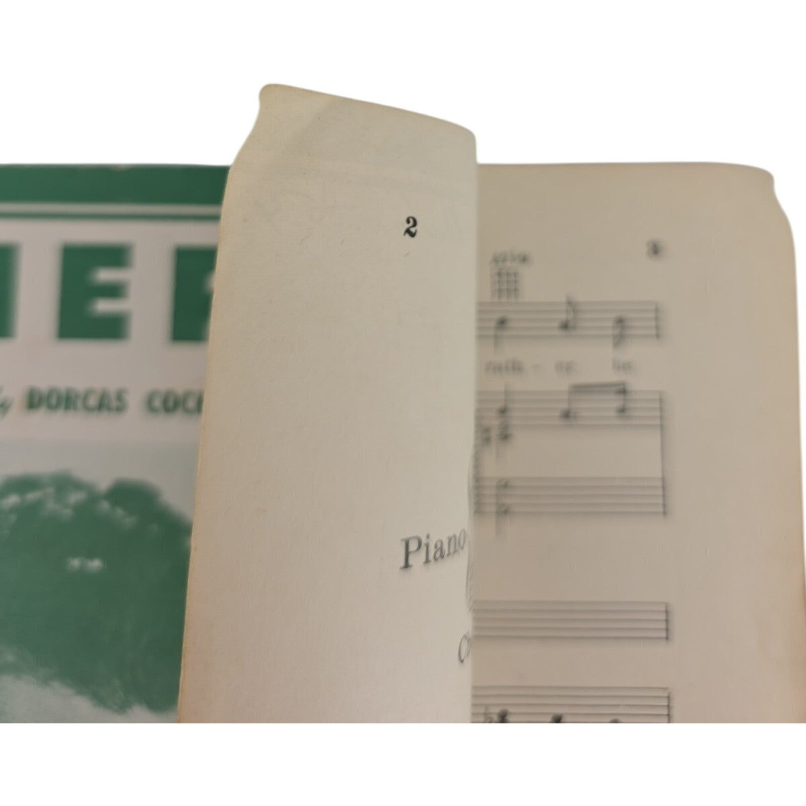Vintage Sheet Music 1954 Here by Dorcas Cochran and Harold Grant