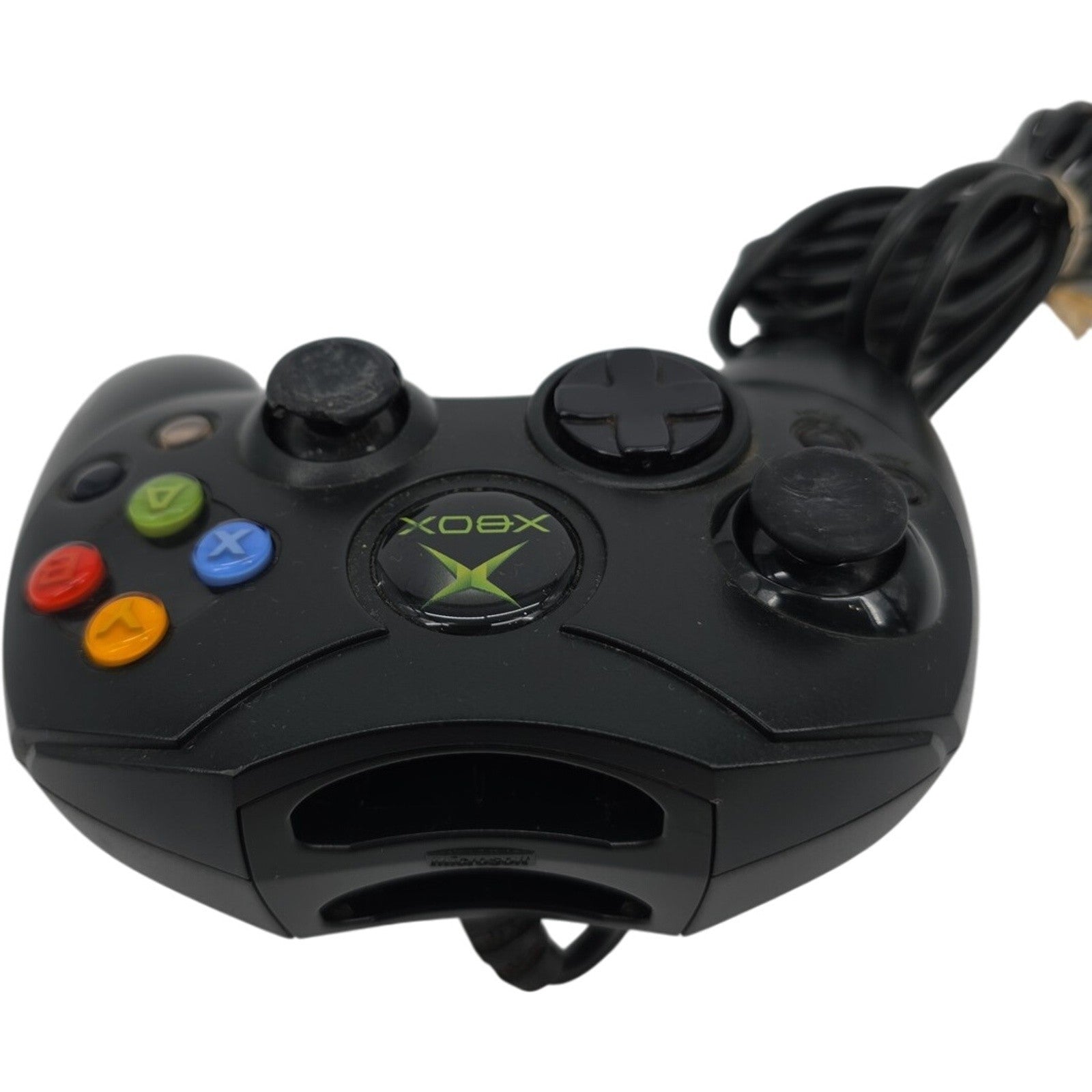 Microsoft Xbox Controller S Wired Black Model X08-69873 Original Tested Working
