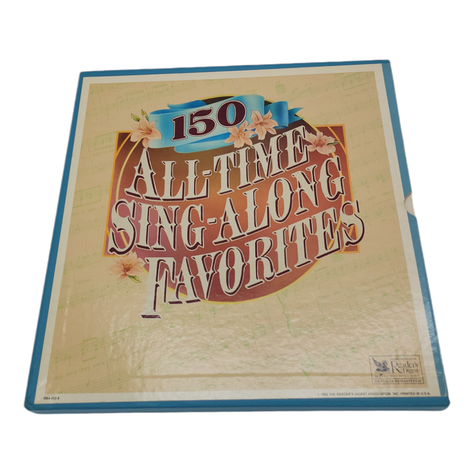 1990 Readers Digest 150 All-Time Sing-Along Favorites Vinyl LP 7 Album Set