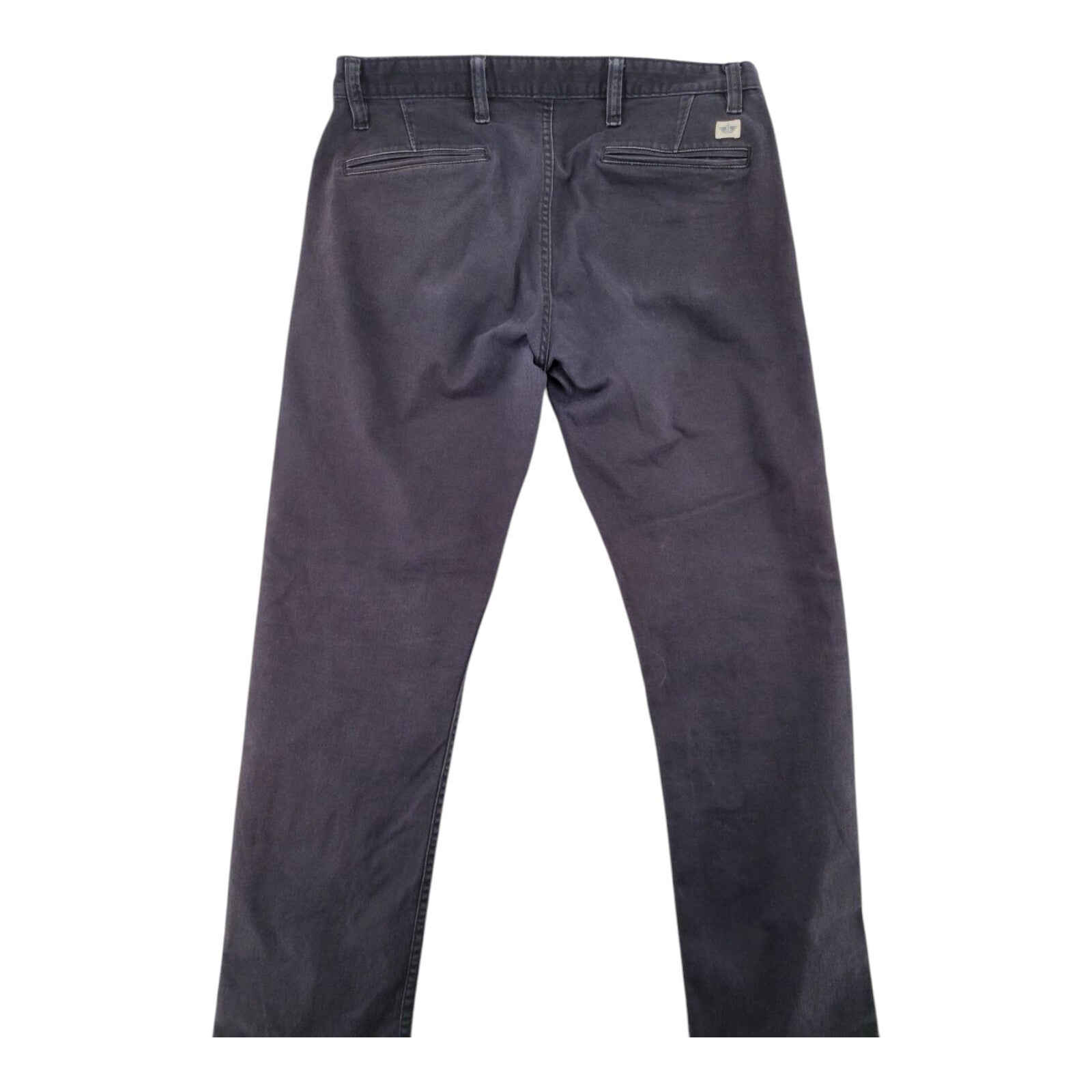Dockers Alpha Khaki Slim Tapered Cotton Blend Black Pants Mens Size 34