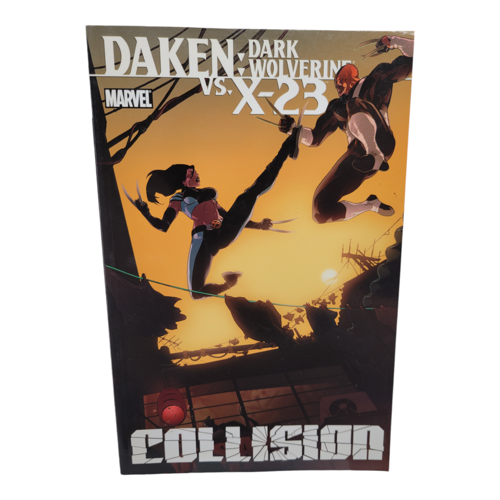 Marvel Daken Dark Wolverine vs X-23 Collision Graphic Novel Comic Book