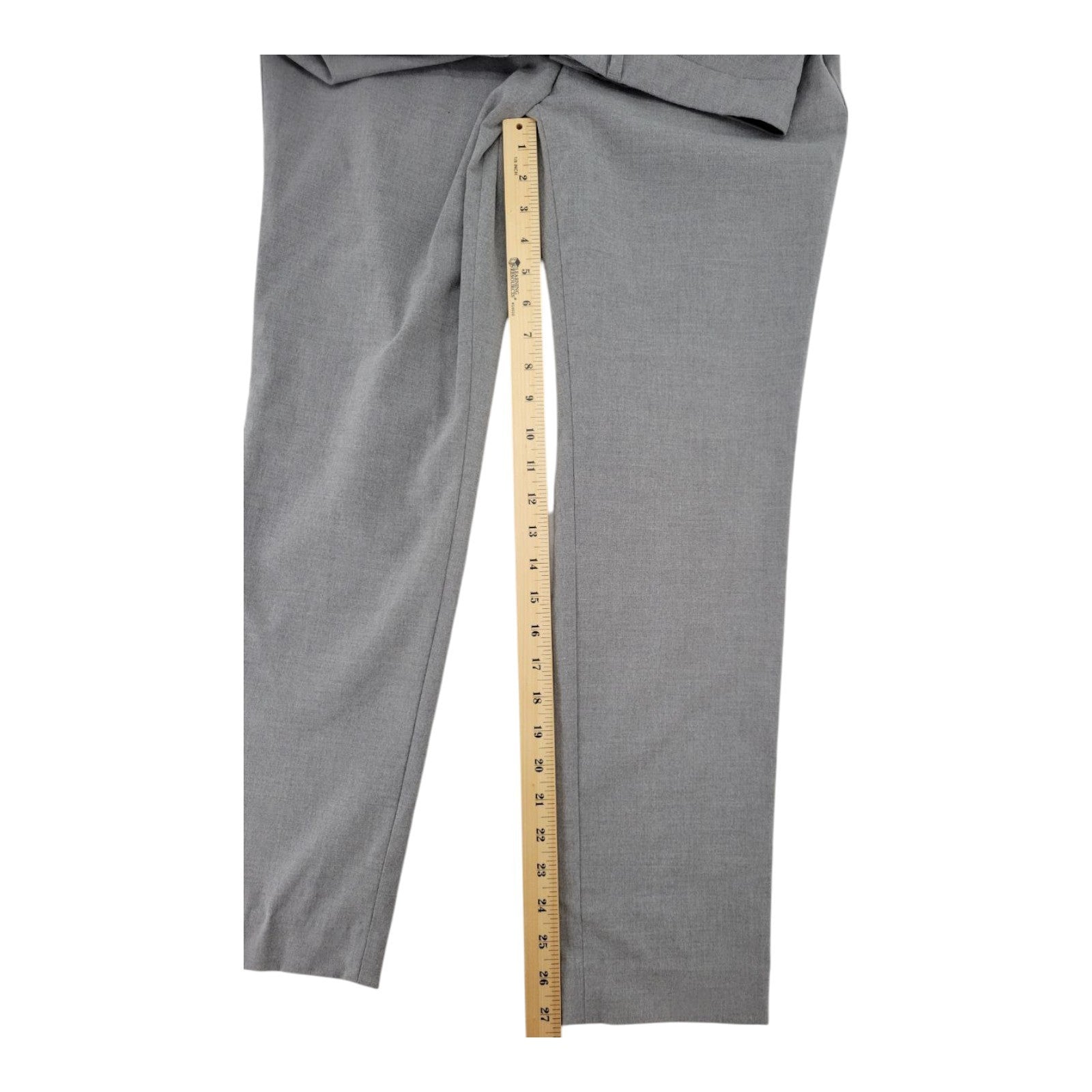 Banana Republic Gray Dress Pants Flat Front Trousers Womens Size 4