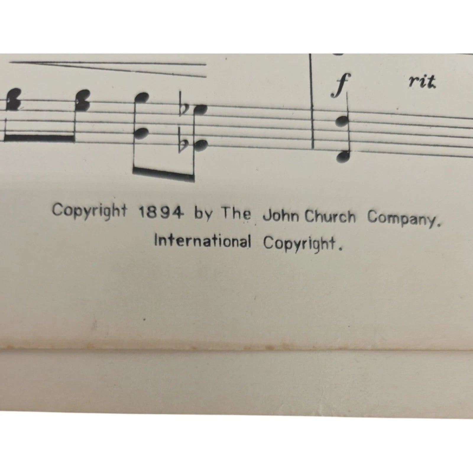 One I Love Two I Love Three I Love I Say 1894 Sheet Music by Lotta M.F.