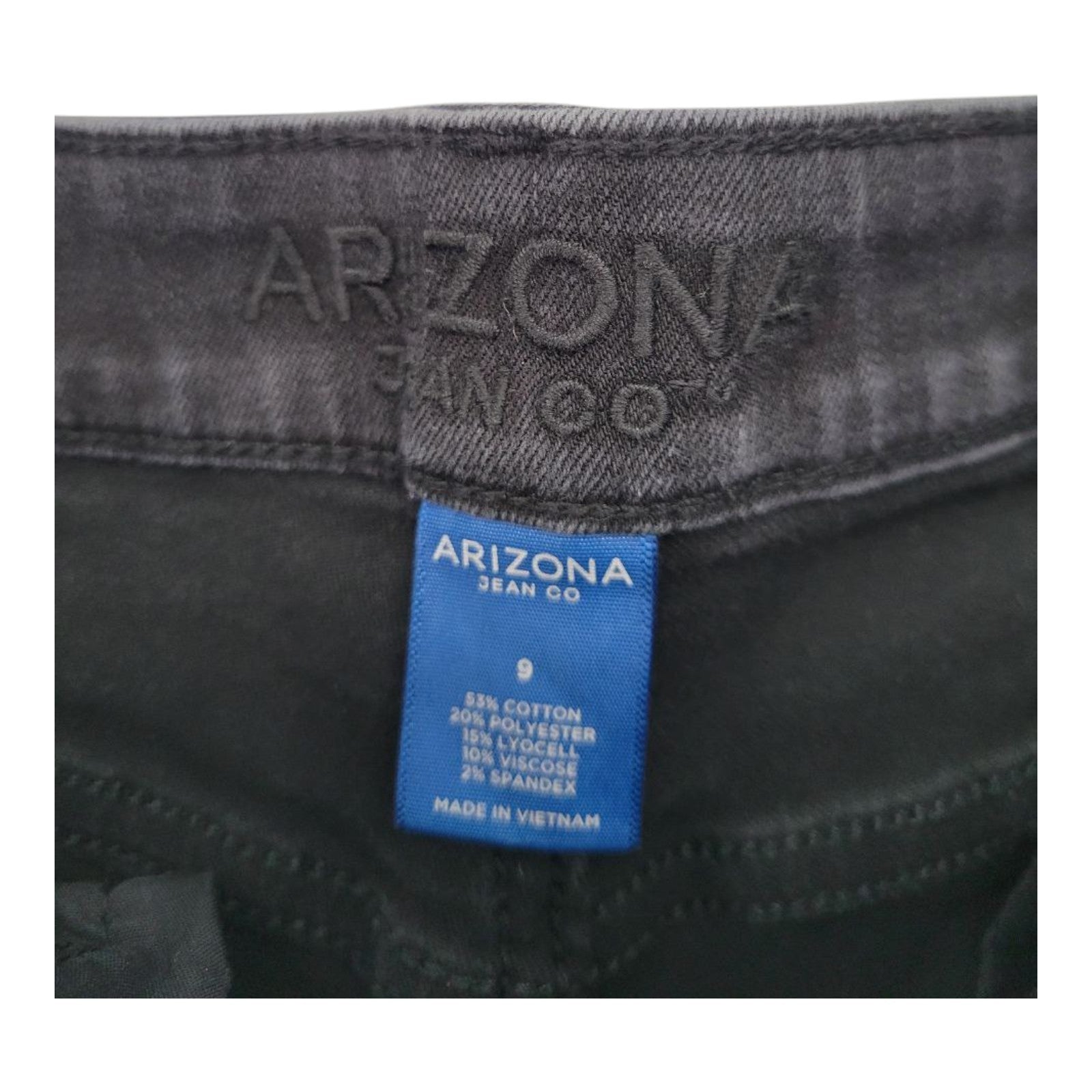 Arizona Jean Co. Women's Gray Skinny Jeans Size 9 Stretch Denim Pants