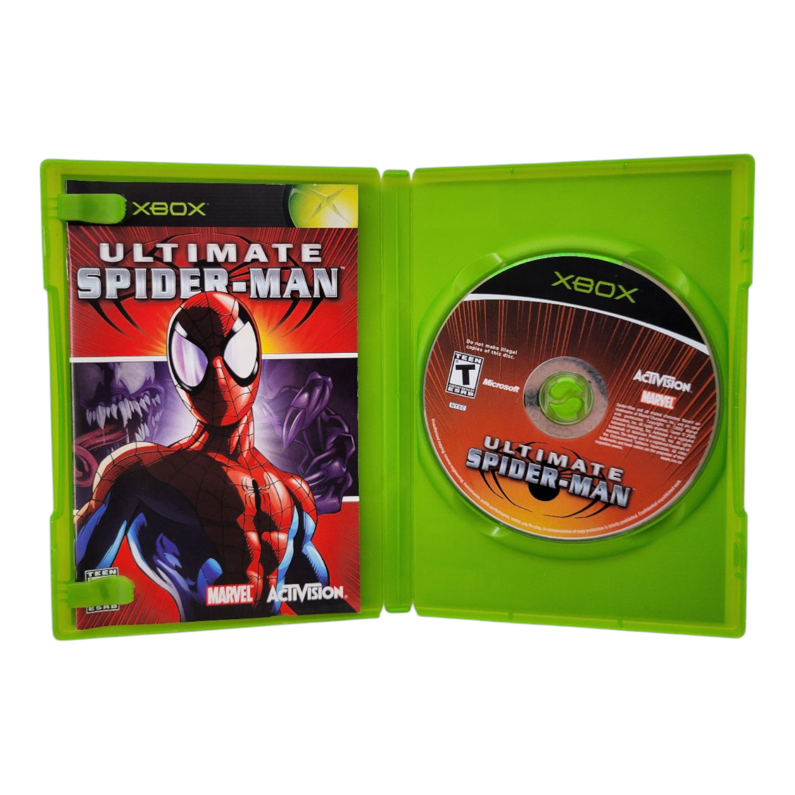 Activision Marvel Ultimate Spider Man 2005 Xbox Game Complete