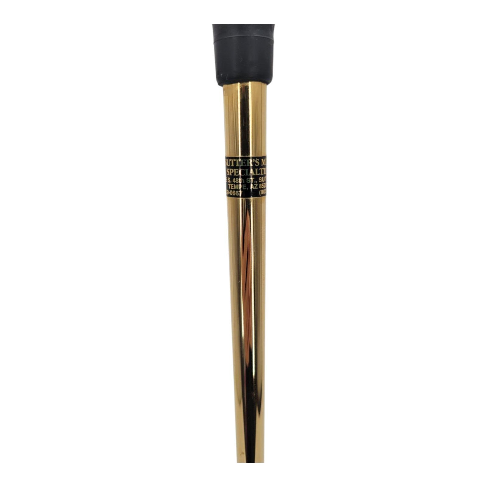 Sutter's Mill Sumter Electric Blade Putter RH Men's 35" Chrome Black Gold Shaft