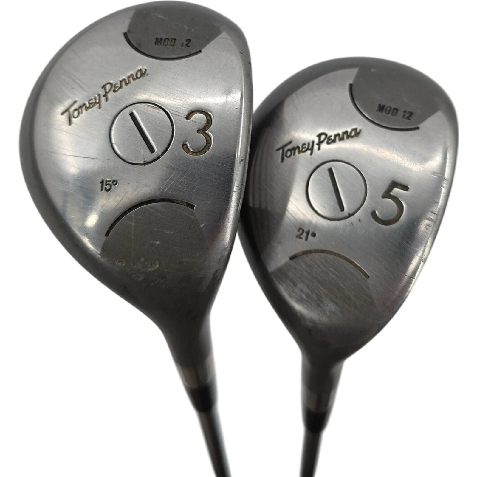 Toney Penna Mod 2 15 Degree Loft 3 Wood And 21 Degree 5 Wood Golf Club Bundle RH