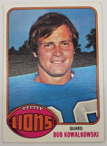 1976 Topps Chewing Gum Football Cards Detroit Lions
