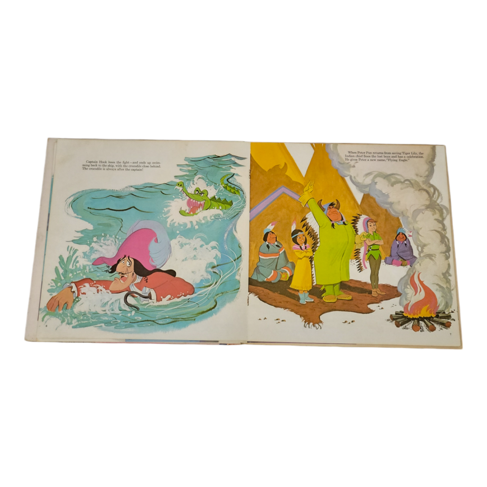 1969 Walt Disney Story and Songs Peter Pan Vinyl LP Record Album with Booklet