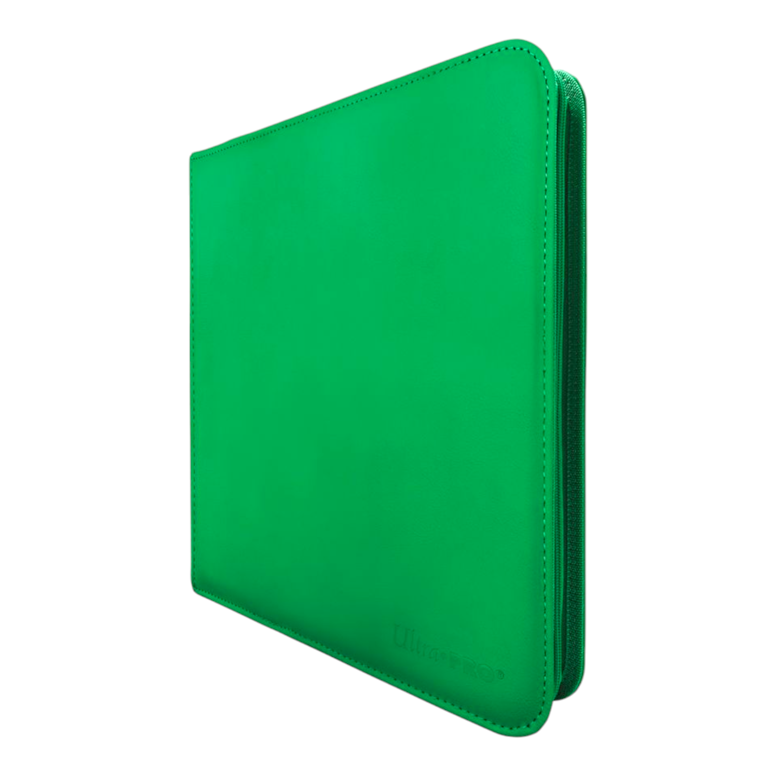 Ultra Pro Vivid 12 Pocket Zippered Pro Binder Green 480 Card Storage