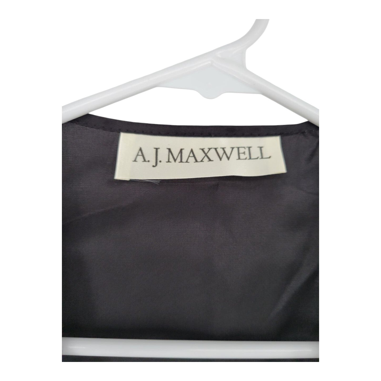AJ Maxwell Southwest Aztec Knit Button Vest Black Purple Gold Lined Size M
