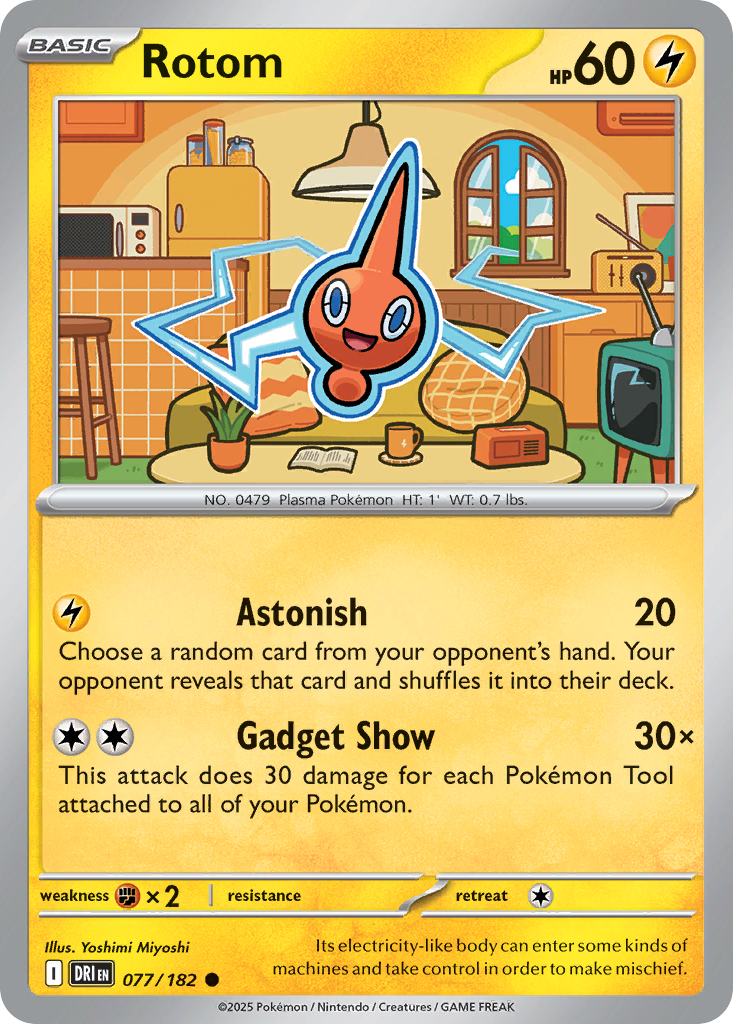 Rotom 77/182 Destined Rivals