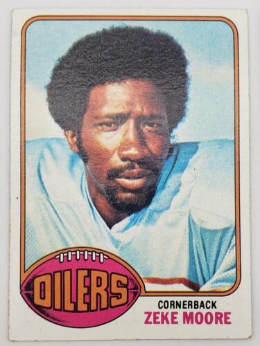1976 Topps Chewing Gum Football Cards Houston Oilers