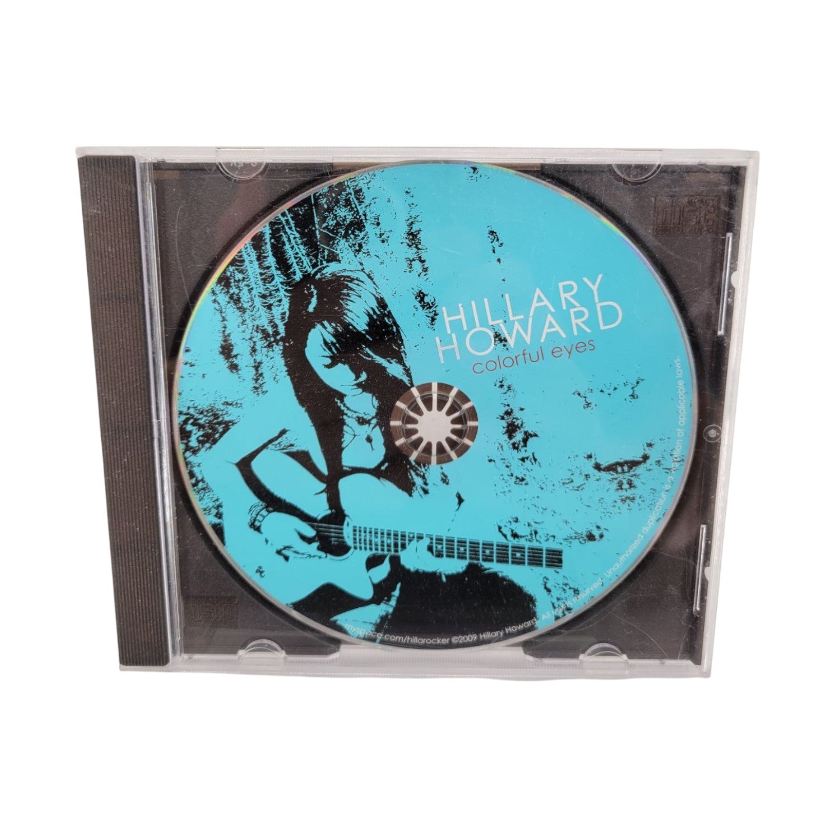 Hillary Howard Colorful Eyes Music CD 2009 Disc Only