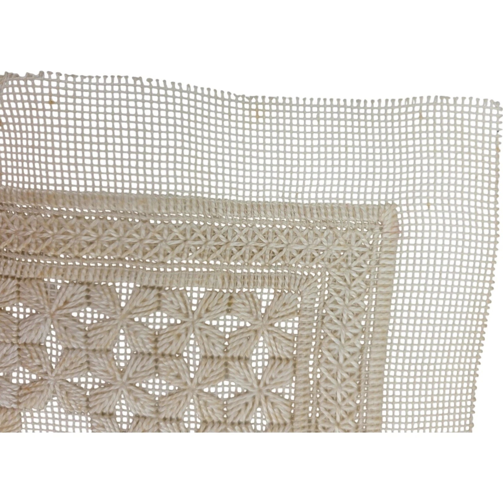 Vintage 1978 Mazaltov's Inc Swedish Weaving / Huck Embroidery Pillow Kit